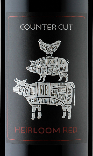 Counter Cut 2013 Heirloom Red California