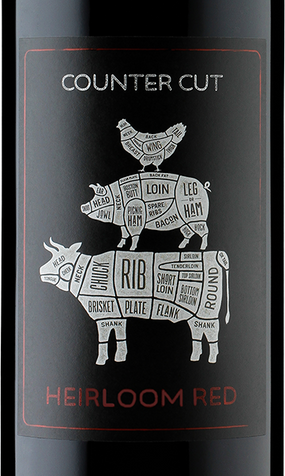 Counter Cut 2013 Heirloom Red California