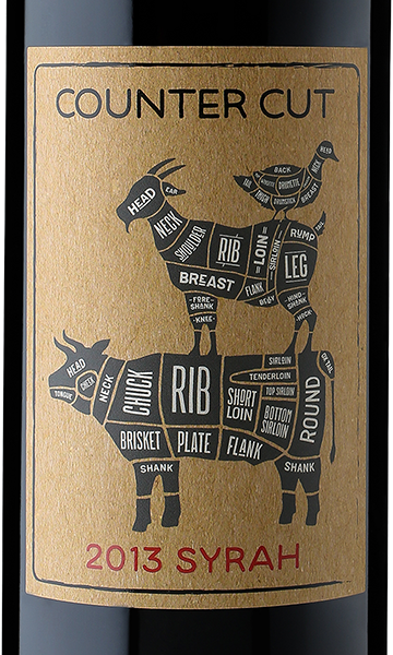 Counter Cut 2013 Syrah Mendocino California