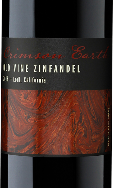Crimson Earth 2016 Old Vine Zinfandel Lodi California