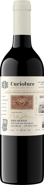 Curioture 2017 Cabernet – Merlot – Petite Sirah Rattlesnake Hills, Washington