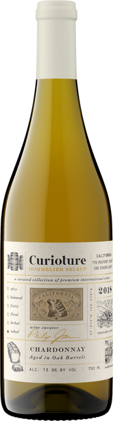 Curioture 2018 Chardonnay Monterey County - Sonoma County, California
