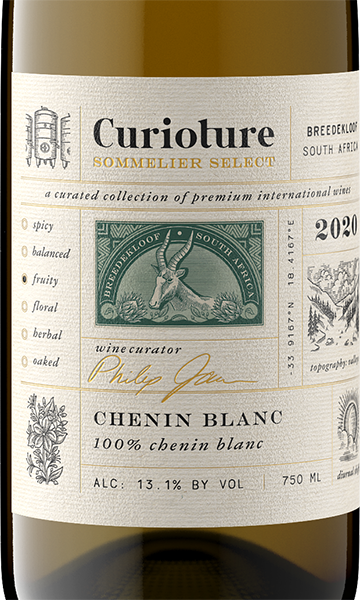 Curioture 2020 Chenin Blanc Breedekloof, South Africa