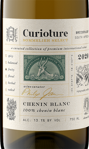 Curioture 2020 Chenin Blanc Breedekloof, South Africa