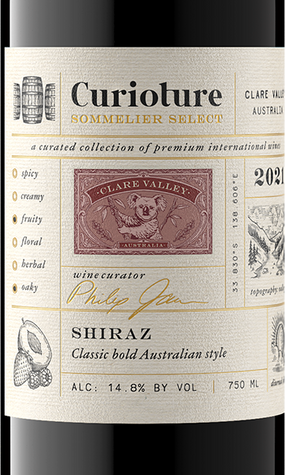 Curioture 2021 Shiraz Clare Valley, Australia