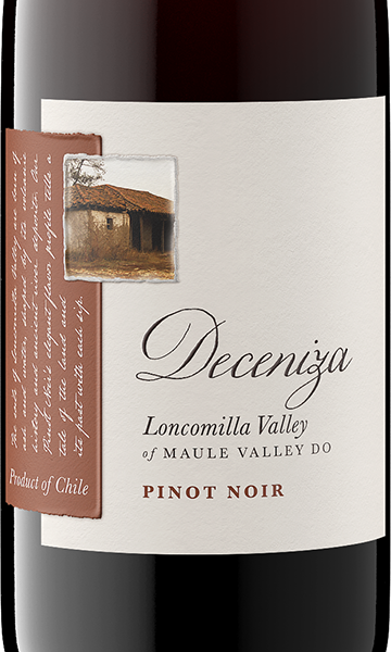 Deceniza 2021 Pinot Noir Loncomilla Valley DO, Chile