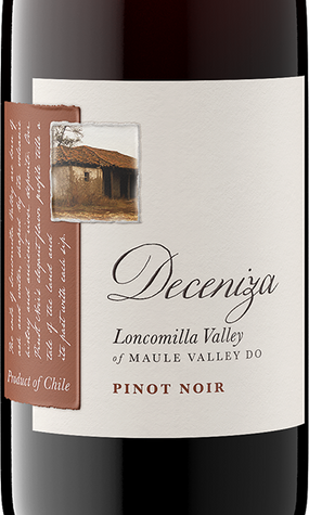 Deceniza 2021 Pinot Noir Loncomilla Valley DO, Chile