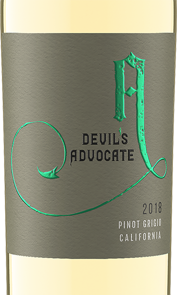 Devil's Advocate 2018 Pinot Grigio California