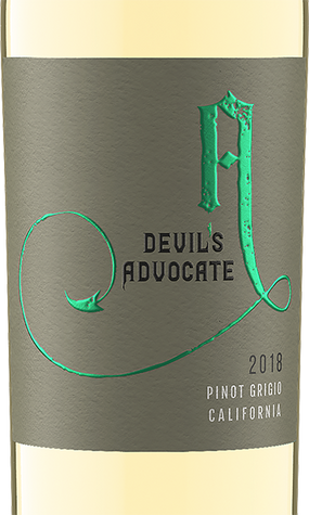 Devil's Advocate 2018 Pinot Grigio California