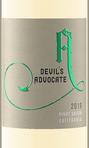 Devil's Advocate 2019 Pinot Grigio, California