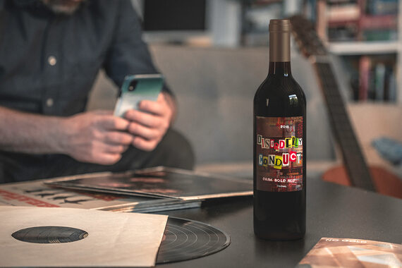 Disorderly Conduct 2018 Dark Bold Red California