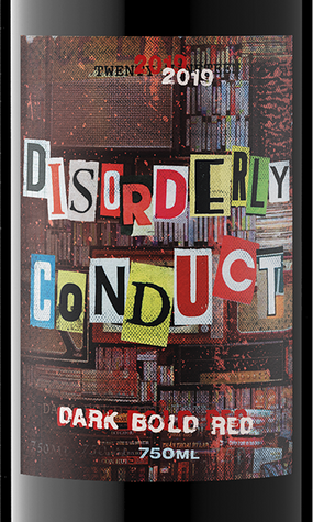 Disorderly Conduct 2019 Dark Bold Red, California
