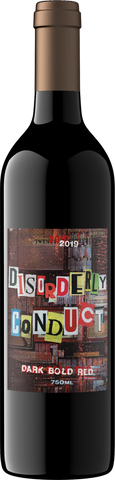 Disorderly Conduct 2019 Dark Bold Red, California