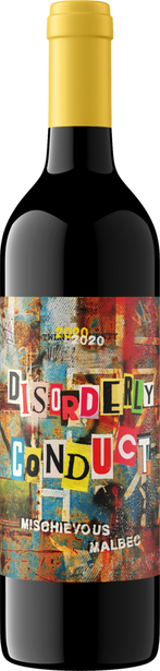 Disorderly Conduct 2020 Mischievous Malbec California