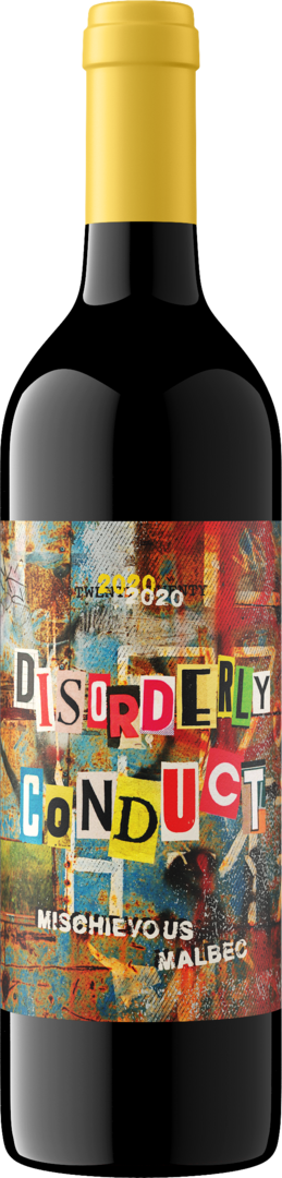 Product image for Disorderly Conduct 2020 Mischievous Malbec California