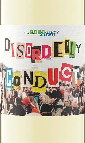 Disorderly Conduct 2020 Bright and Boisterous White, California