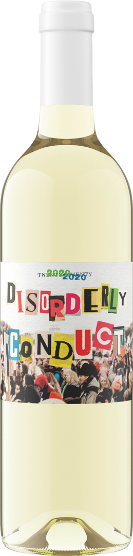 Product image for Disorderly Conduct 2020 Bright and Boisterous White, California