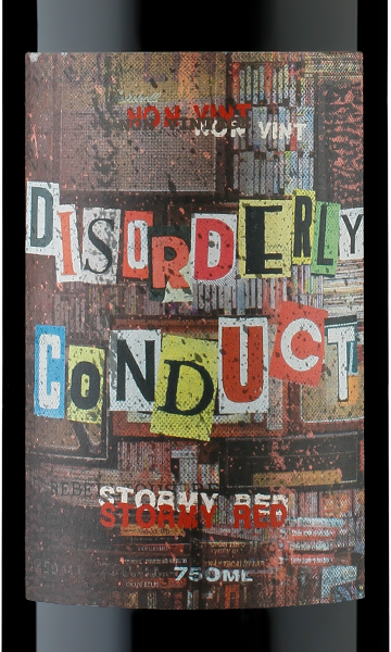 Disorderly Conduct Non-Vintage Stormy Red California
