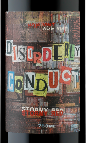 Disorderly Conduct Non-Vintage Stormy Red California