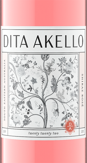 Dita Akello 2022 Shiraz Rosé South Eastern Australia, Australia