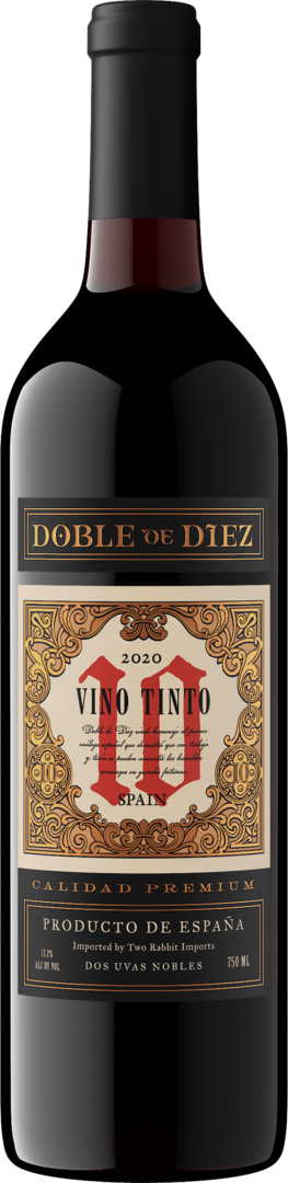 Doble de Diez 2020 Tempranillo - Garnacha, Spain