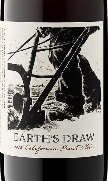 Earth's Draw 2018 Pinot Noir California
