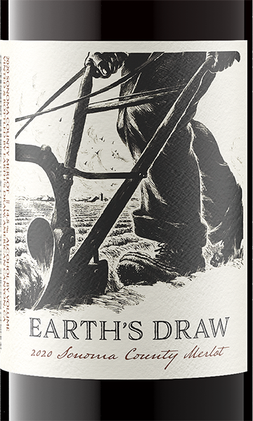 Earth's Draw 2020 Merlot Sonoma County, California