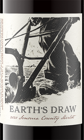 Earth's Draw 2020 Merlot Sonoma County, California