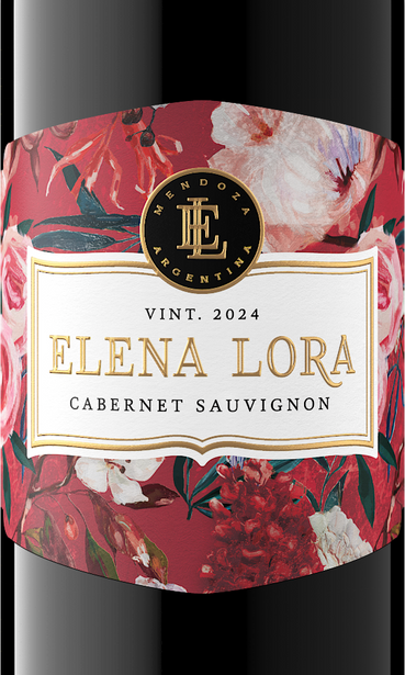 Elena Lora 2024 Cabernet Sauvignon Front Label