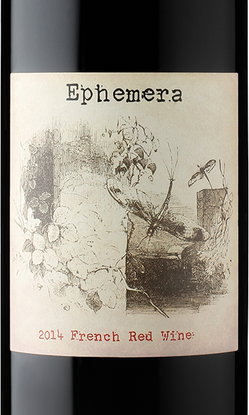 Ephemera 2014 French Red Wine Bordeaux France