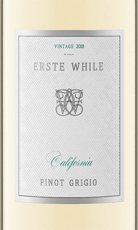 Erste While 2018 Pinot Grigio California