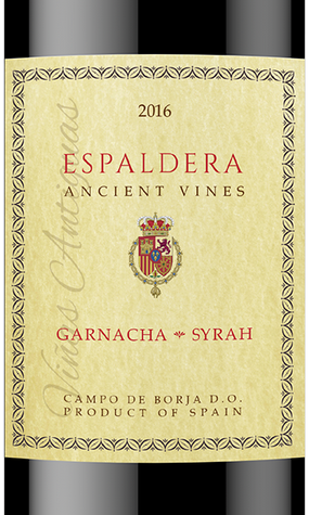 Espaldera 2016 Garnacha Syrah Campo de Borja DO Spain