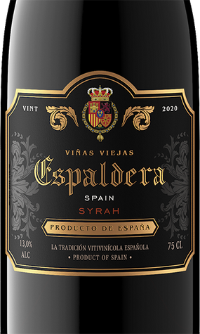 Espaldera 2020 Syrah, Spain