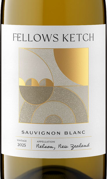 Fellow's Ketch 2025 Sauvignon Blanc Front Label
