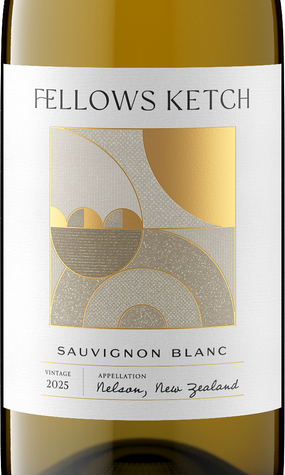 Fellow's Ketch 2025 Sauvignon Blanc Front Label