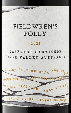 Fieldwren's Folly 2021 Cabernet Sauvignon Clare Valley, Australia