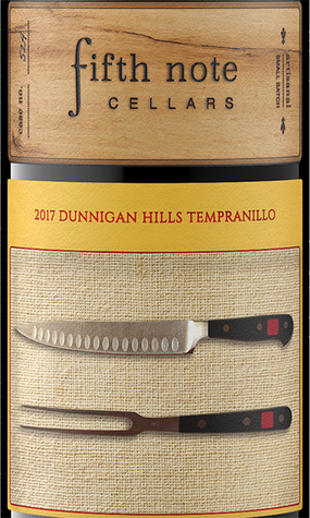 Fifth Note Cellars 2017 Tempranillo Dunnigan Hills, California