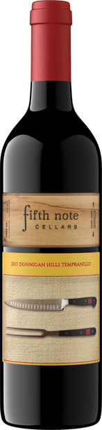 Fifth Note Cellars 2017 Tempranillo Dunnigan Hills, California
