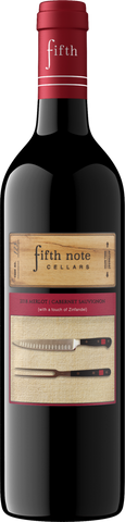 Fifth Note Cellars 2018 Merlot – Cabernet Sauvignon Blend California