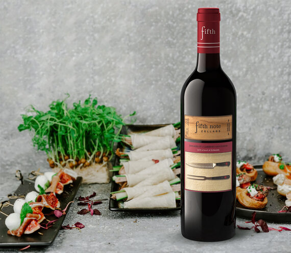 Fifth Note Cellars 2018 Merlot – Cabernet Sauvignon Blend California