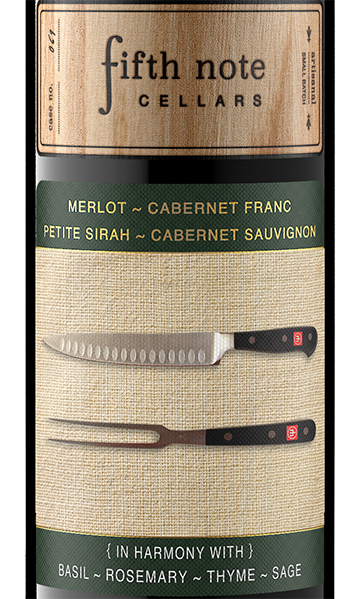 Fifth Note Cellars 2017 Merlot-Cabernet Franc Blend California