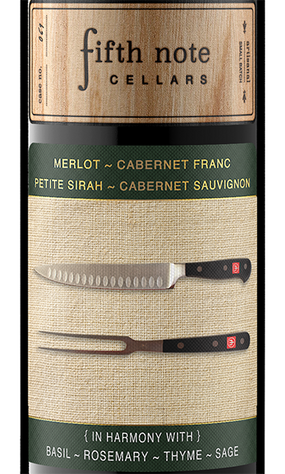 Fifth Note Cellars 2017 Merlot-Cabernet Franc Blend California