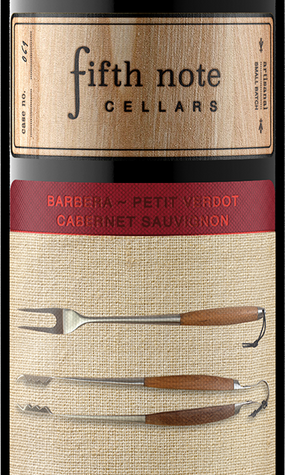 Fifth Note Cellars 2018 Barbera-Petit Verdot Blend California