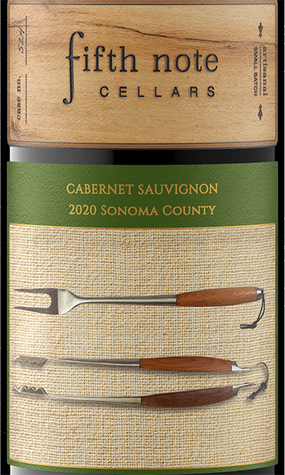 Fifth Note Cellars 2020 Cabernet Sauvignon Sonoma County, California