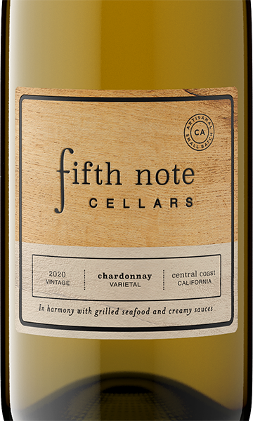 Fifth Note Cellars 2020 Chardonnay Central Coast, California