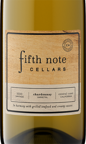 Fifth Note Cellars 2020 Chardonnay Central Coast, California