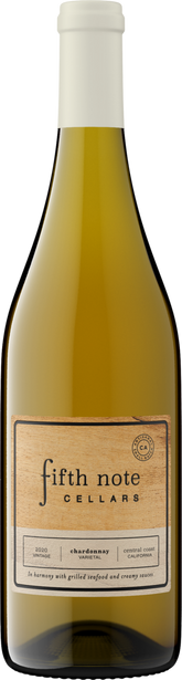 Fifth Note Cellars 2020 Chardonnay Central Coast, California