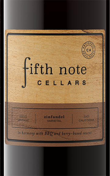 Fifth Note Cellars 2022 Zinfandel Lodi, California