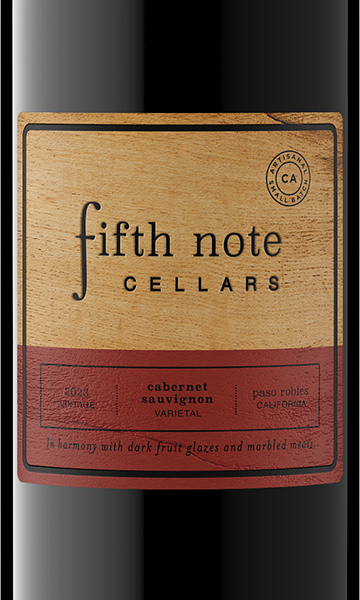 Fifth Note Cellars 2023 Cabernet Sauvignon, Paso Robles