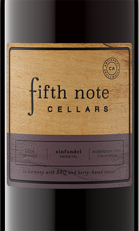 Fifth Note Cellars 2024 Zinfandel Mokelumne River Lodi, California